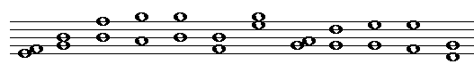 Clefless Intervals for Practice